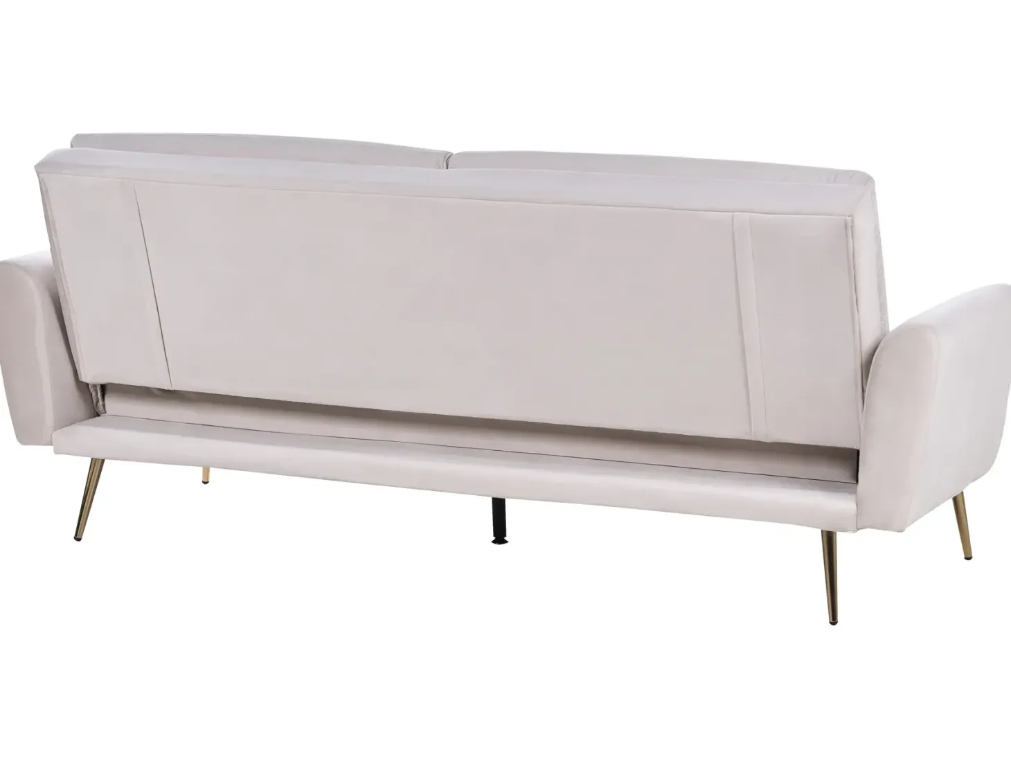 Sovesofa 3 personers VETTRE Velour Lys Beige