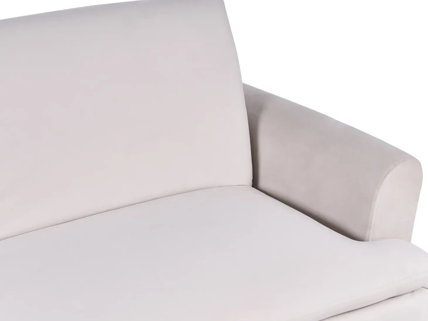 Sovesofa 3 personers VETTRE Velour Lys Beige