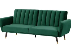 Sovesofa 3 personers VIMMERBY Velour Smaragdgrøn