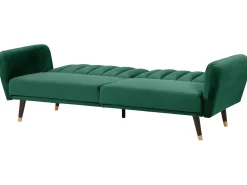 Sovesofa 3 personers VIMMERBY Velour Smaragdgrøn