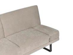 Sovesofa 2 personers YORK Chenille Lys Beige