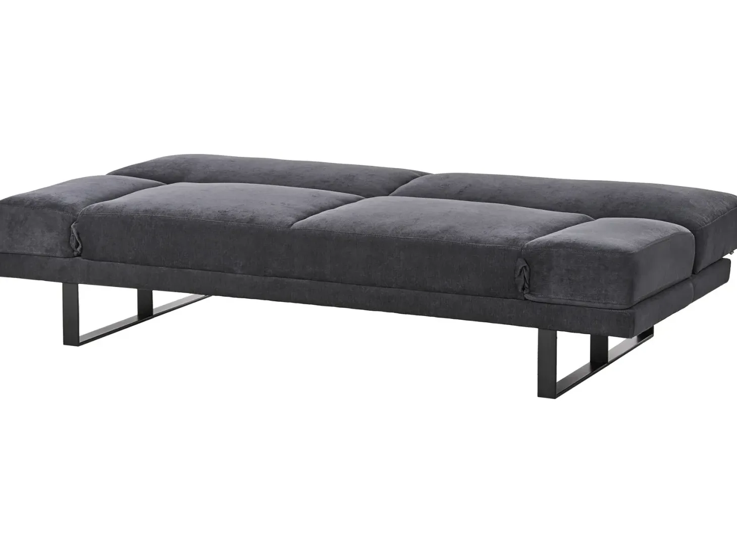 Sovesofa 2 personers YORK Chenille Sort
