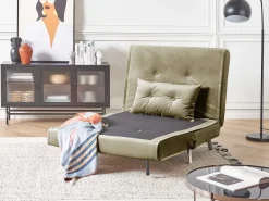 Sovestol FARRIS Velour Olivengrøn
