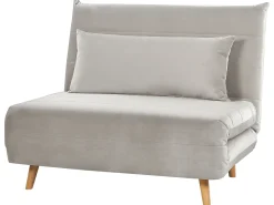 Sovestol SETTEN Velour Lysegrå