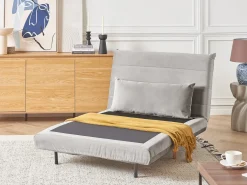 Sovestol SETTEN Velour Lysegrå