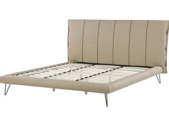 Soveværelse sæt Kunstlæder BETIN 180 x 200 cm Sand Beige