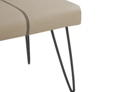 Soveværelse sæt Kunstlæder BETIN 180 x 200 cm Sand Beige