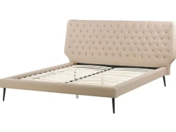 Soveværelse sæt Kunstlæder ESSONNE 160 x 200 cm Beige