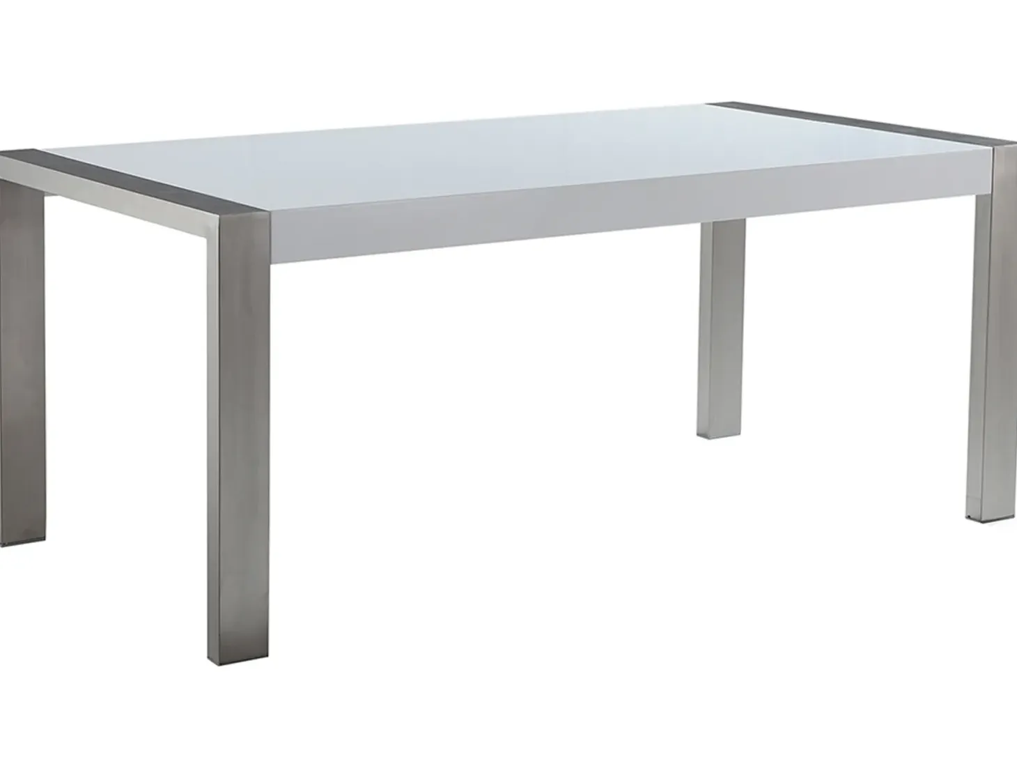 Spisebord ARCTIC Sølv 180 cm 90 cm