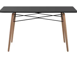 Spisebord BIONDI Sort bøg 140 cm 80 cm