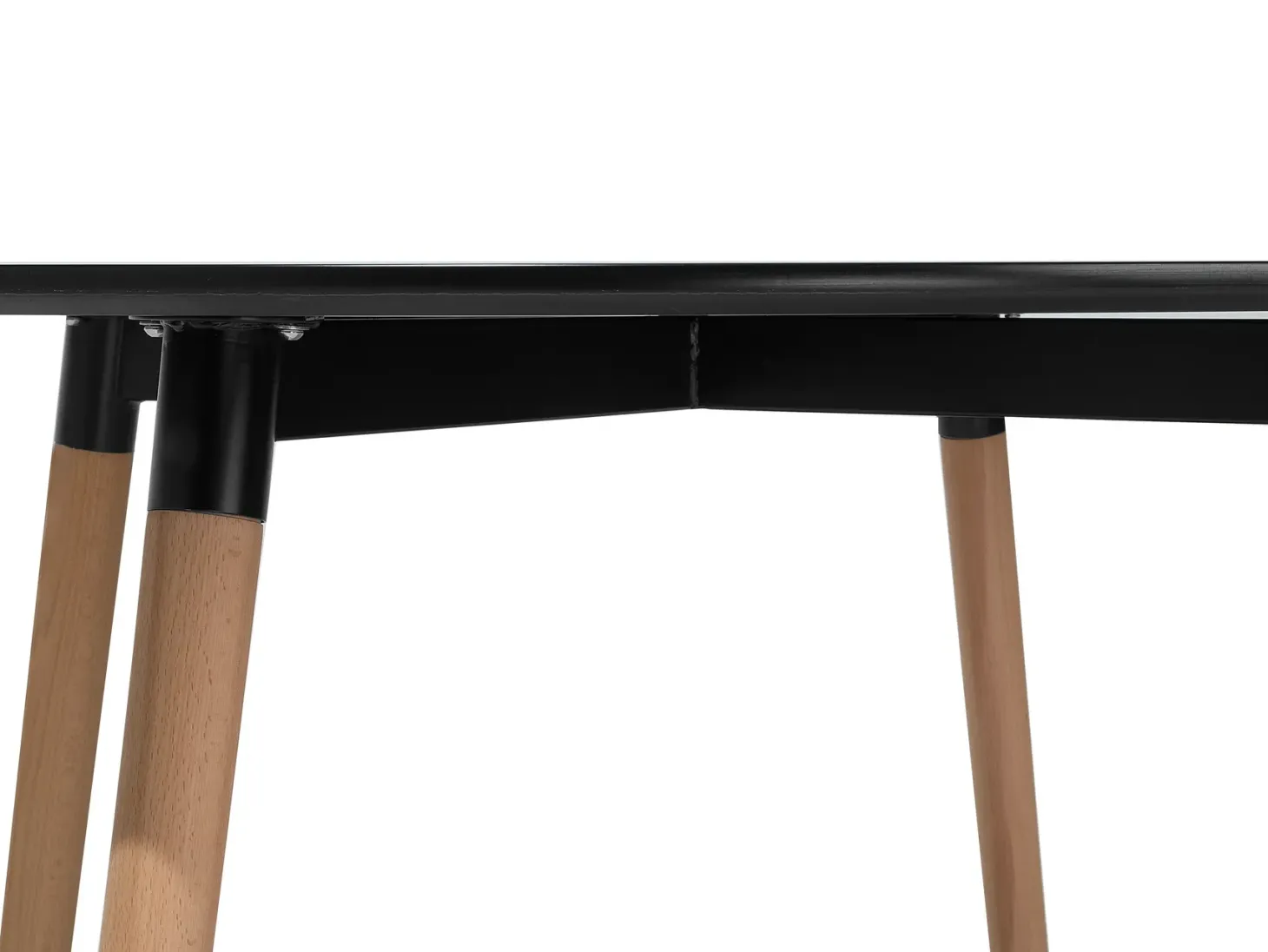 Spisebord BOVIO Sort 120 cm 120 cm