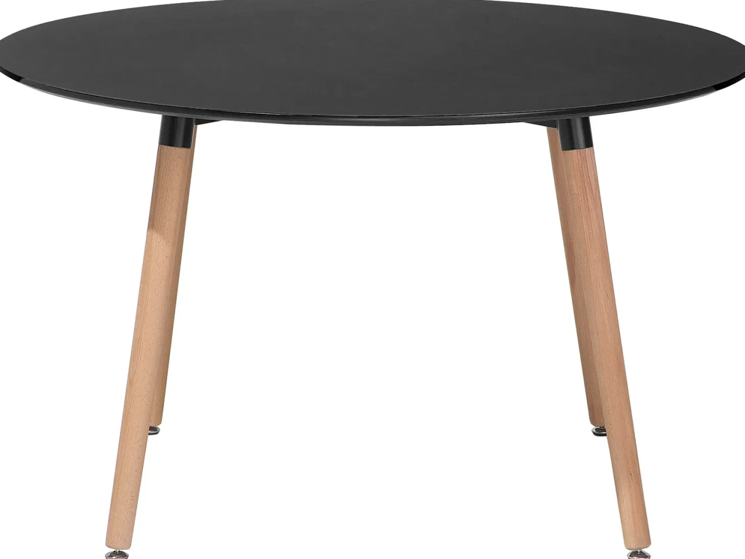 Spisebord BOVIO Sort 120 cm 120 cm