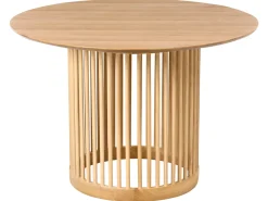 Spisebord BOYLE Lys eg 110 cm 110 cm