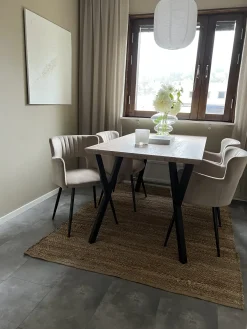 Spisebord BRAVO Lysebrun 140 cm 80 cm