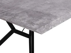 Spisebord BUSCOT Grå betoneffekt 160 cm 90 cm
