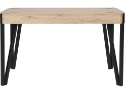 Spisebord CAMBELL Lysebrun 130 cm 80 cm