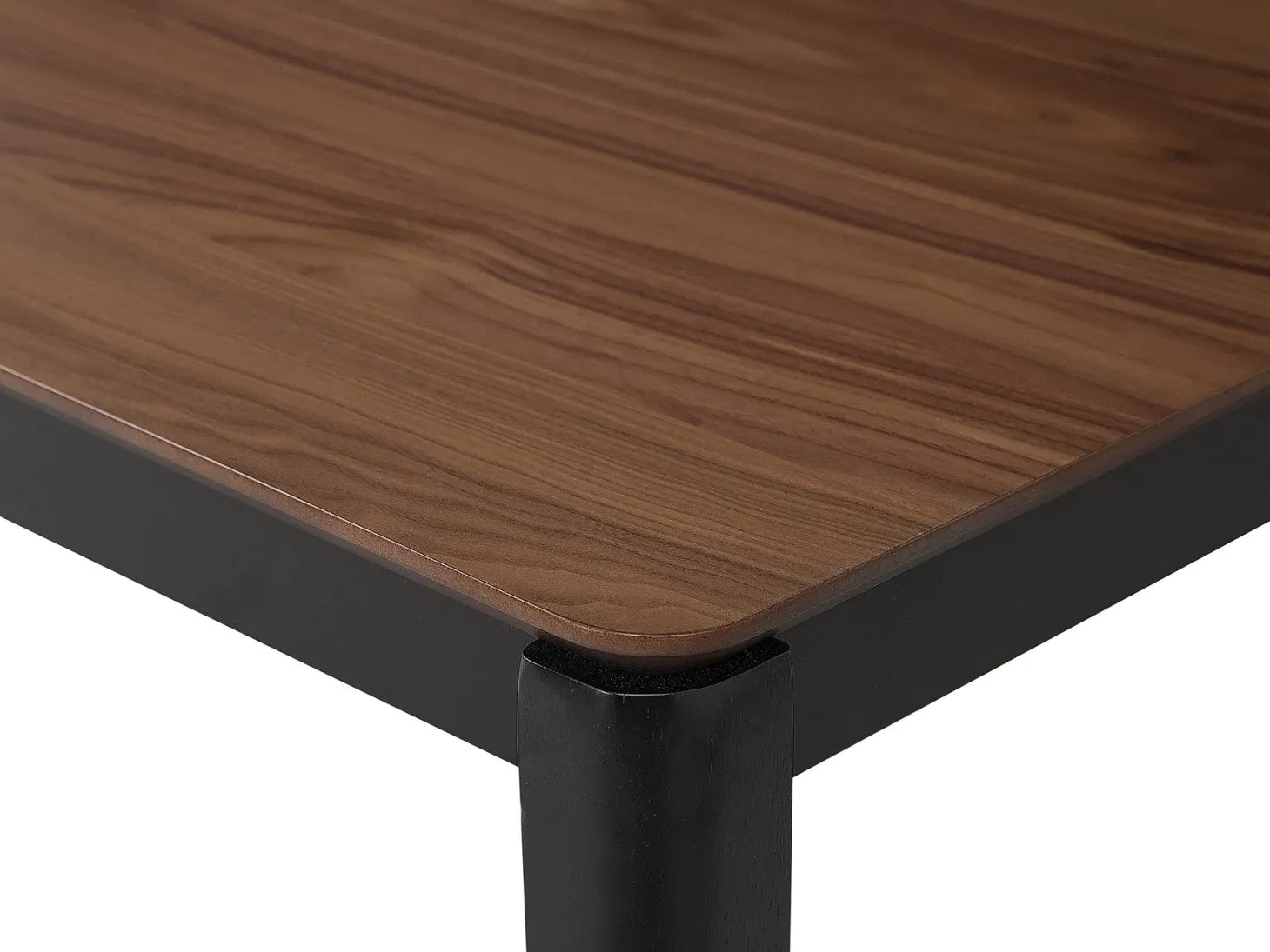 Spisebord CEDAR Mørk valnød 135 cm 80 cm