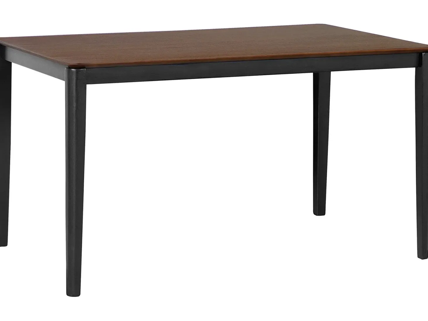 Spisebord CEDAR Mørk valnød 135 cm 80 cm