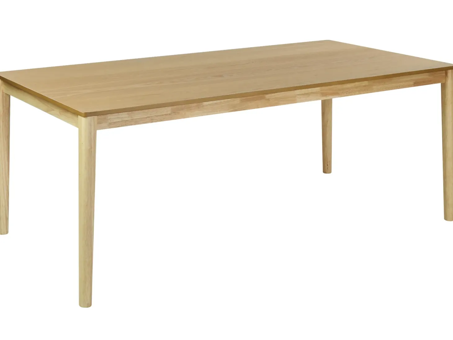 Spisebord ERMELO Naturlig ask 200 cm 100 cm