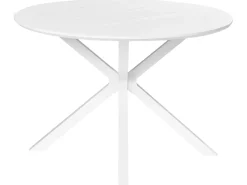 Spisebord FITZROY Hvid 120 cm 120 cm