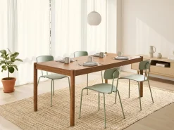 Spisebord FONDIS Mørk eg 180 cm 80 cm