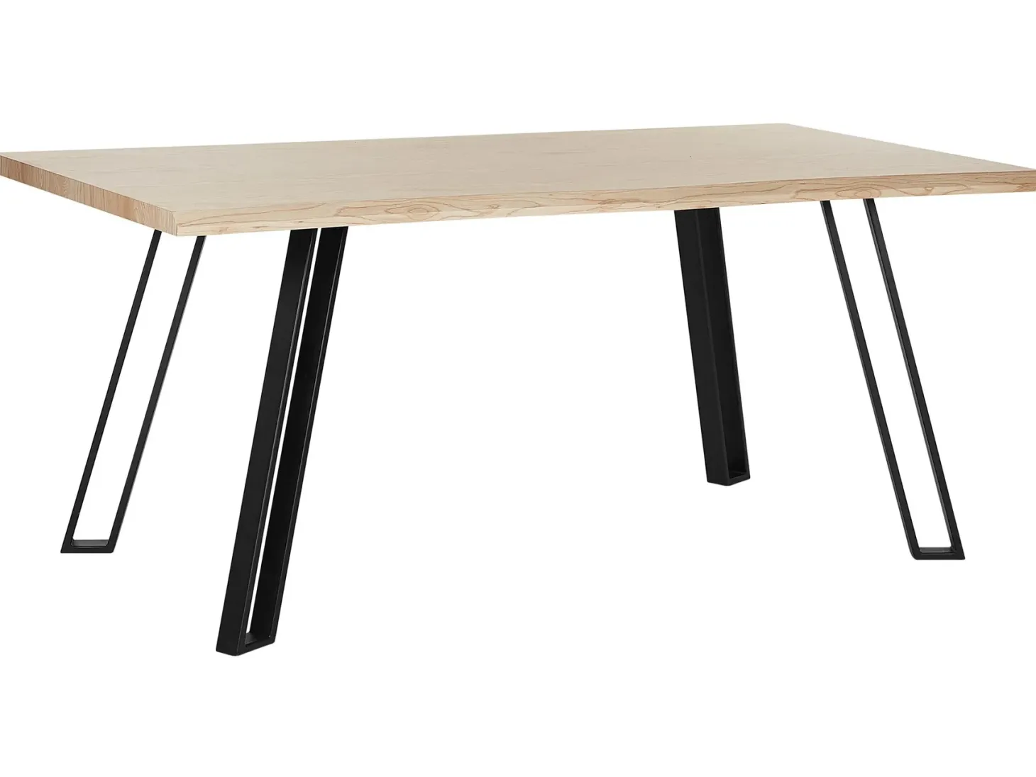 Spisebord GRAHAM Lysebrun 180 cm 90 cm