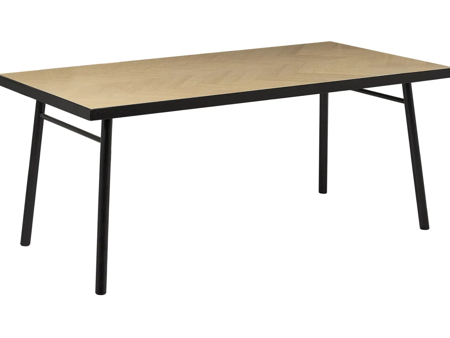 Spisebord IVORIE Lys ask 180 cm 90 cm