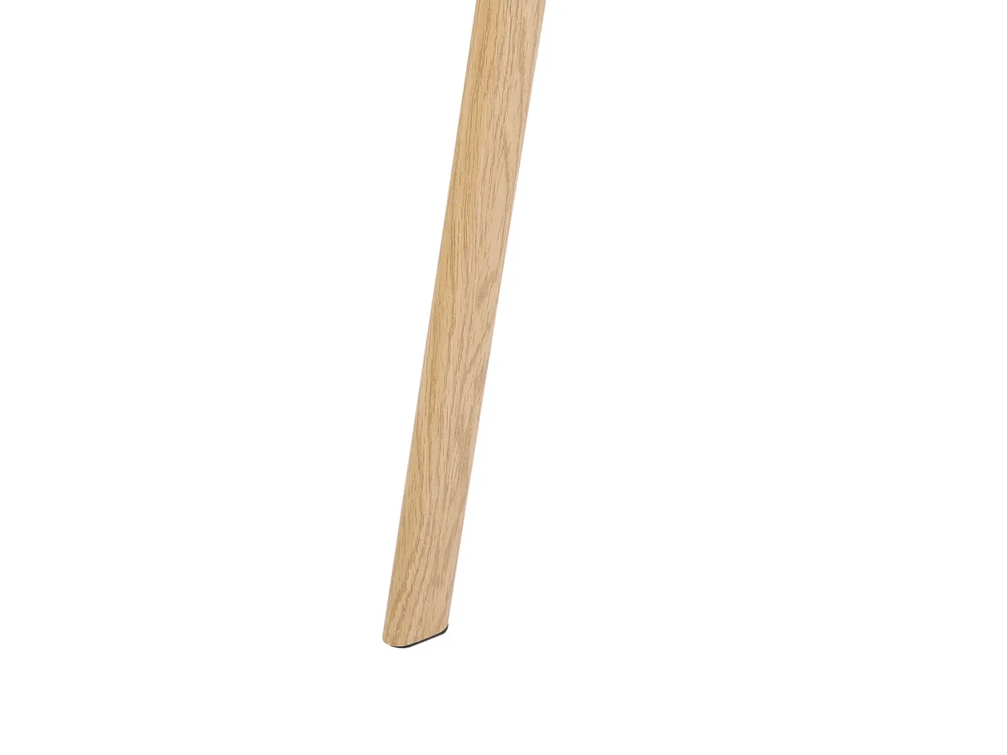 Spisebord KAMINA Lysebrun 140 cm 80 cm Hærdet glas
