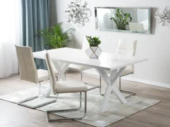 Spisebord LISALA Hvid 180 cm 100 cm