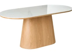 Spisebord LOCKHART Lys ask 180 cm 90 cm