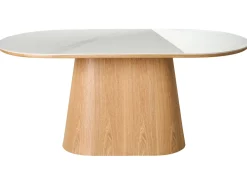 Spisebord LOCKHART Lys ask 180 cm 90 cm