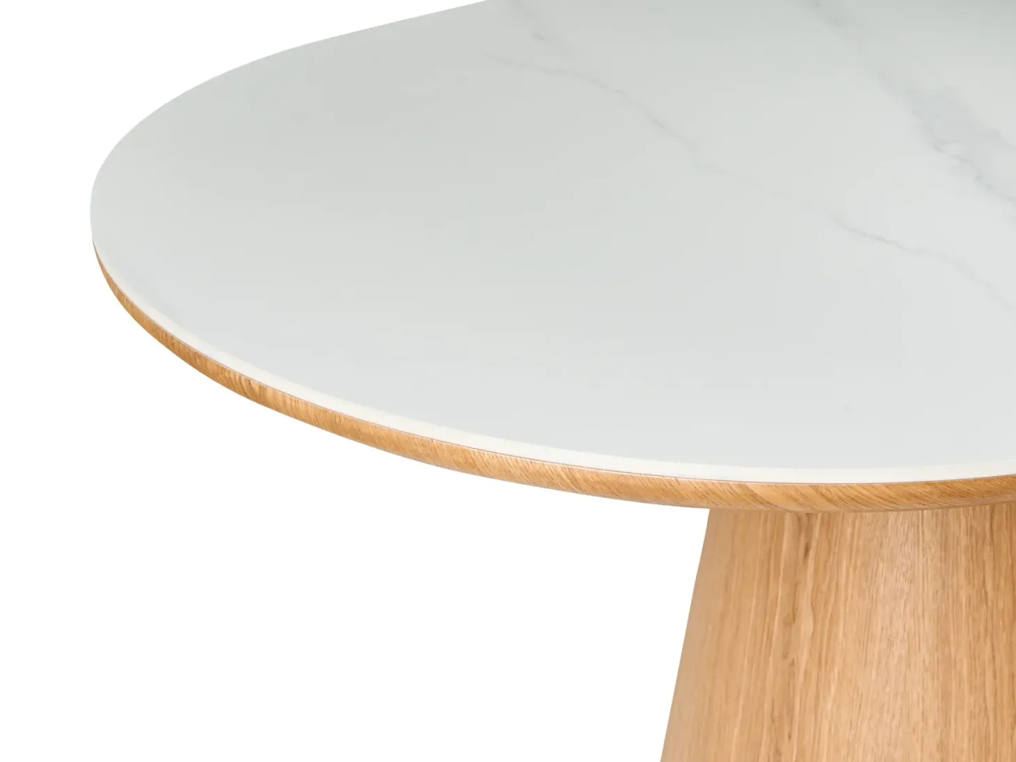 Spisebord LOCKHART Lys ask 180 cm 90 cm