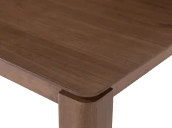 Spisebord LOTTIE Mørk valnød 160 cm 90 cm
