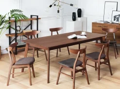 Spisebord MADOX Mørk valnød 200 cm 100 cm