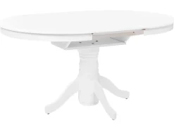 Spisebord med udtræk AKRON Hvid 106/150 cm 106 cm