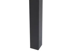 Spisebord med udtræk AVIS Sort 140/190 cm 90 cm