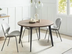 Spisebord med udtræk BOVINA Mørkebrun 120/150 cm 120 cm