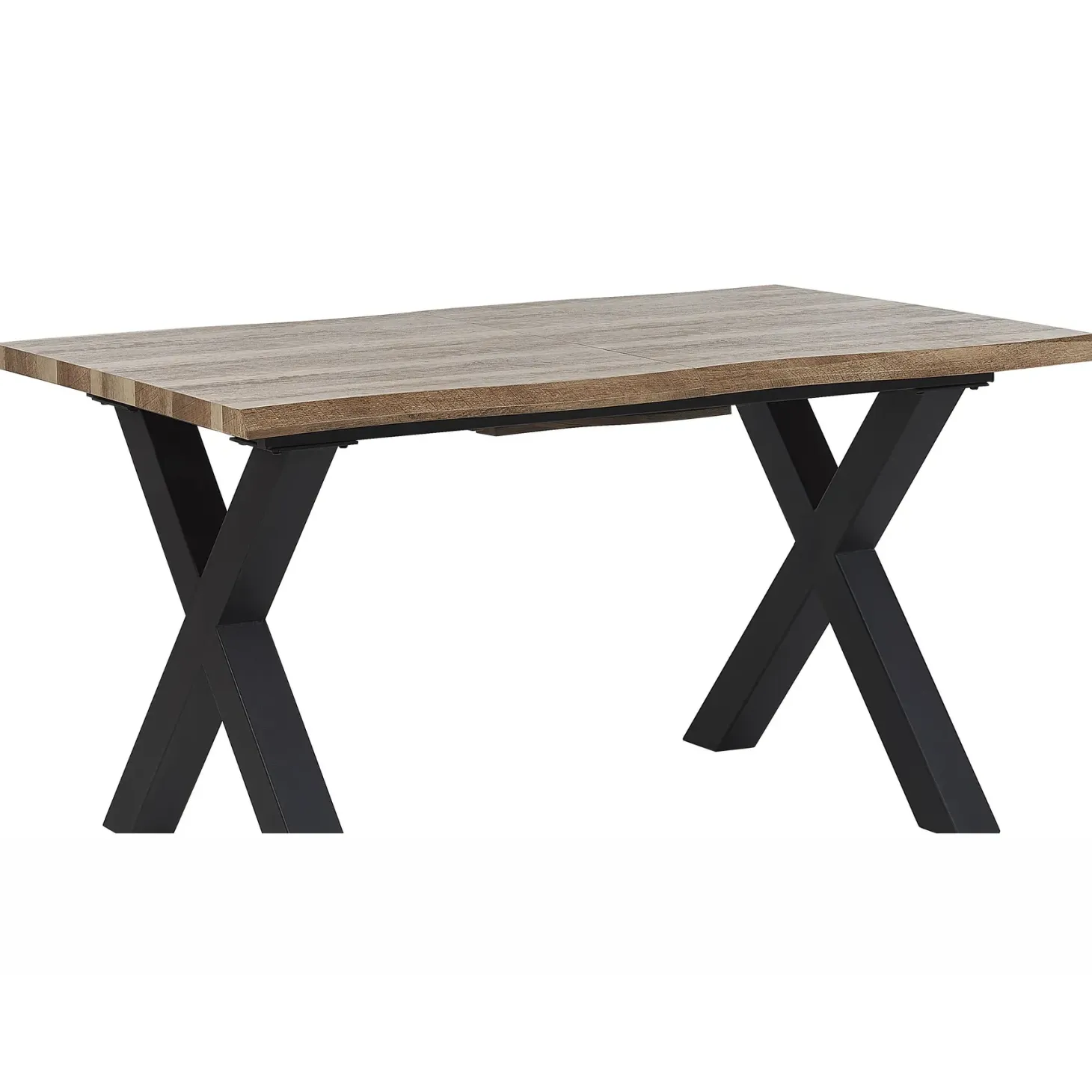 Spisebord med udtræk BRONSON Mørkebrun 140/180 cm 90 cm