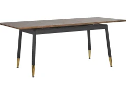 Spisebord med udtræk CALIFORNIA Mørkebrun 160/200 cm 90 cm