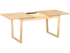 Spisebord med udtræk CAMDEN Lys ask 160/200 cm 95 cm