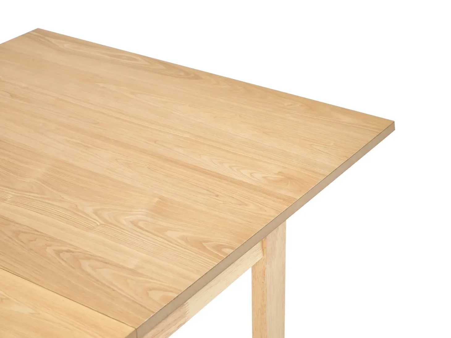Spisebord med udtræk CAMDEN Lys ask 160/200 cm 95 cm