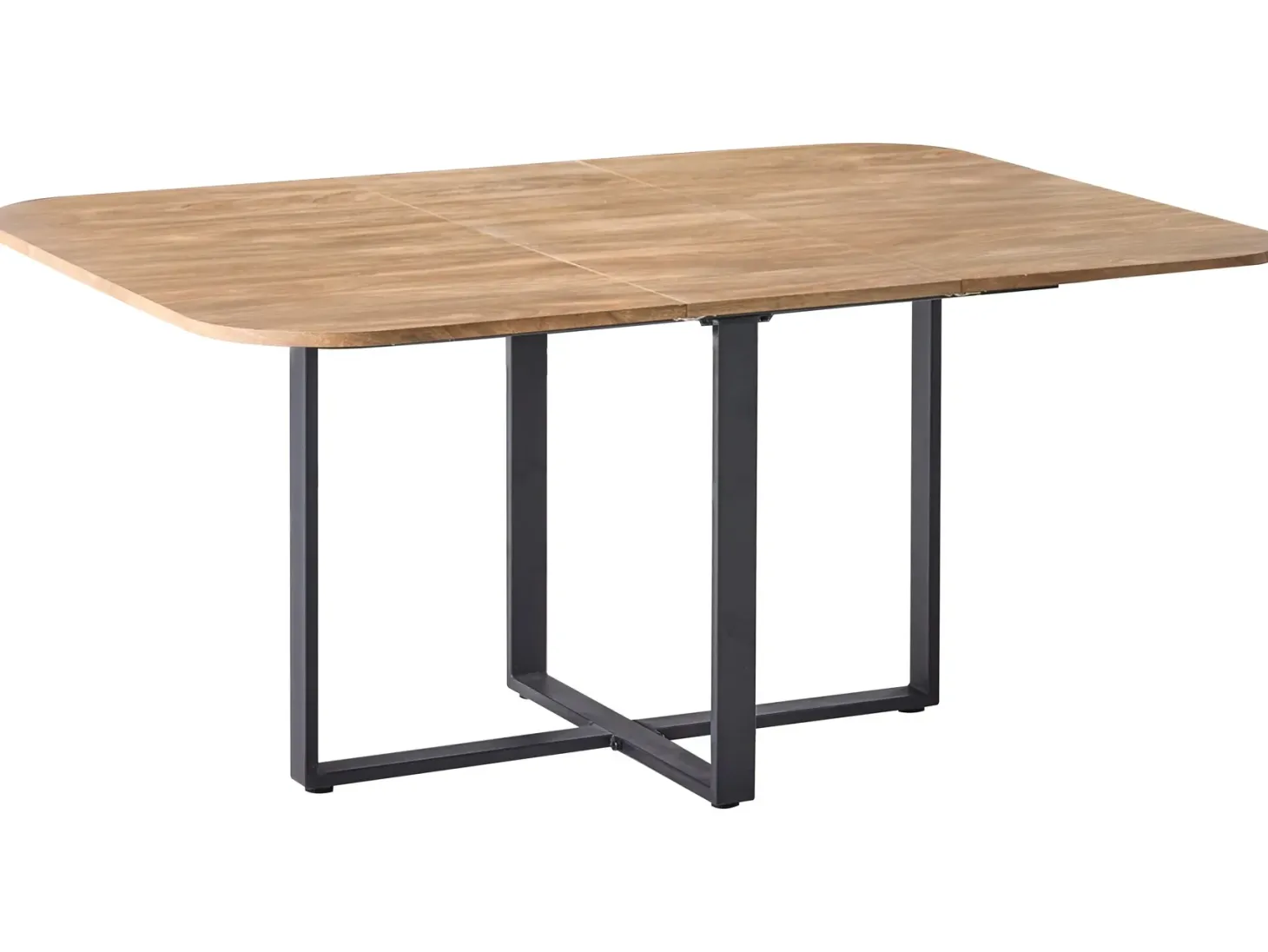 Spisebord med udtræk COOPER Brun 120/160 cm 120 cm