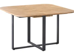 Spisebord med udtræk COOPER Brun 120/160 cm 120 cm