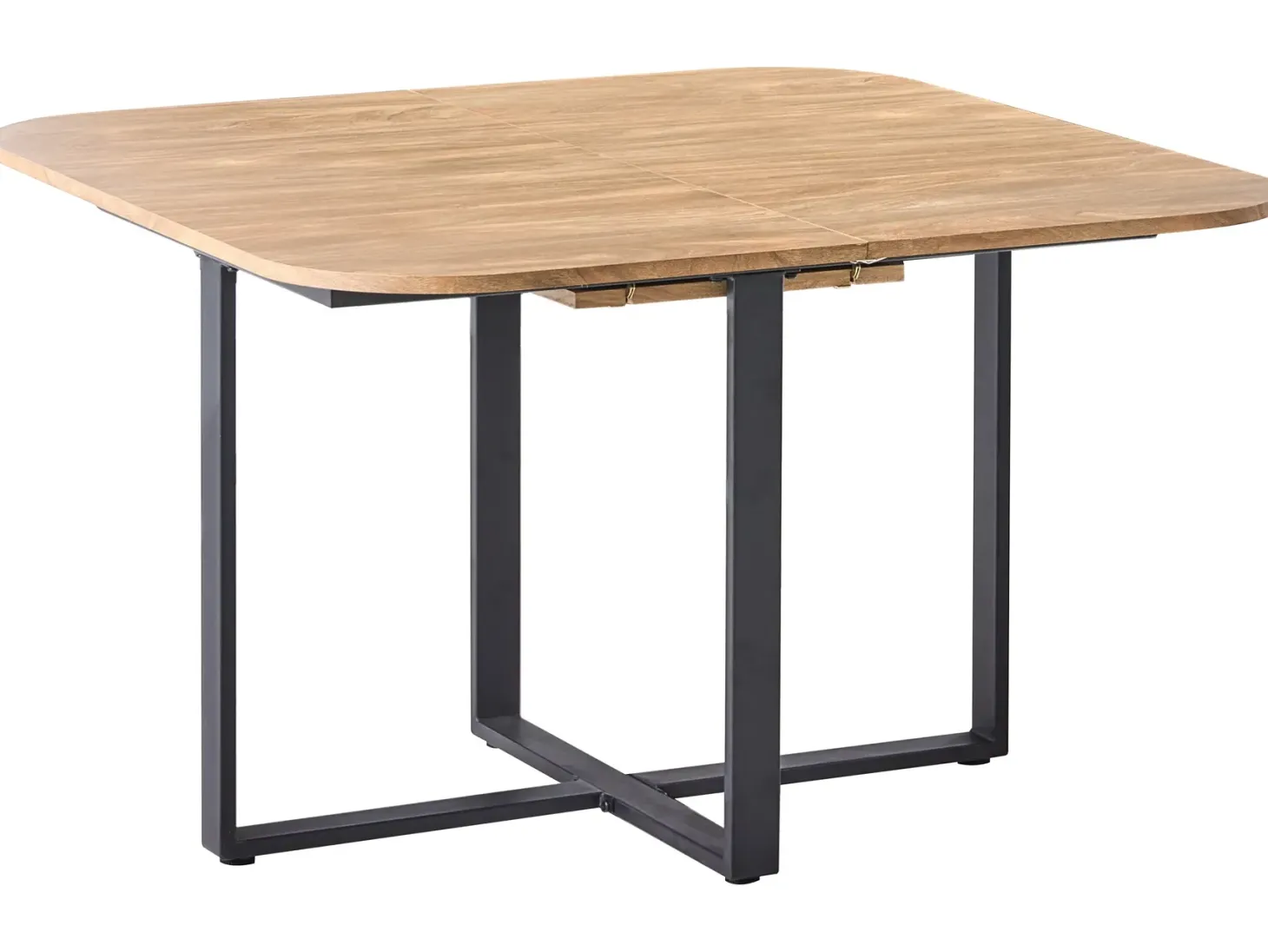 Spisebord med udtræk COOPER Brun 120/160 cm 120 cm