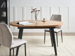 Spisebord med udtræk DUTTON Brun 140/180 cm 90 cm