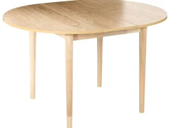 Spisebord med udtræk ECHO Lys eg 107/137 cm 107 cm