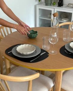 Spisebord med udtræk ECHO Lys eg 107/137 cm 107 cm