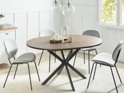 Spisebord med udtræk FRIONA Mørkebrun 110/140 cm 110 cm