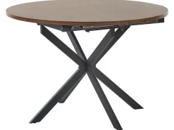 Spisebord med udtræk FRIONA Mørkebrun 110/140 cm 110 cm