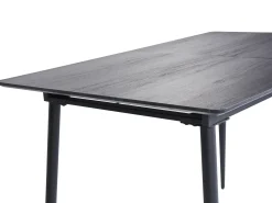 Spisebord med udtræk GELANDA Grå 120/160 cm 80 cm